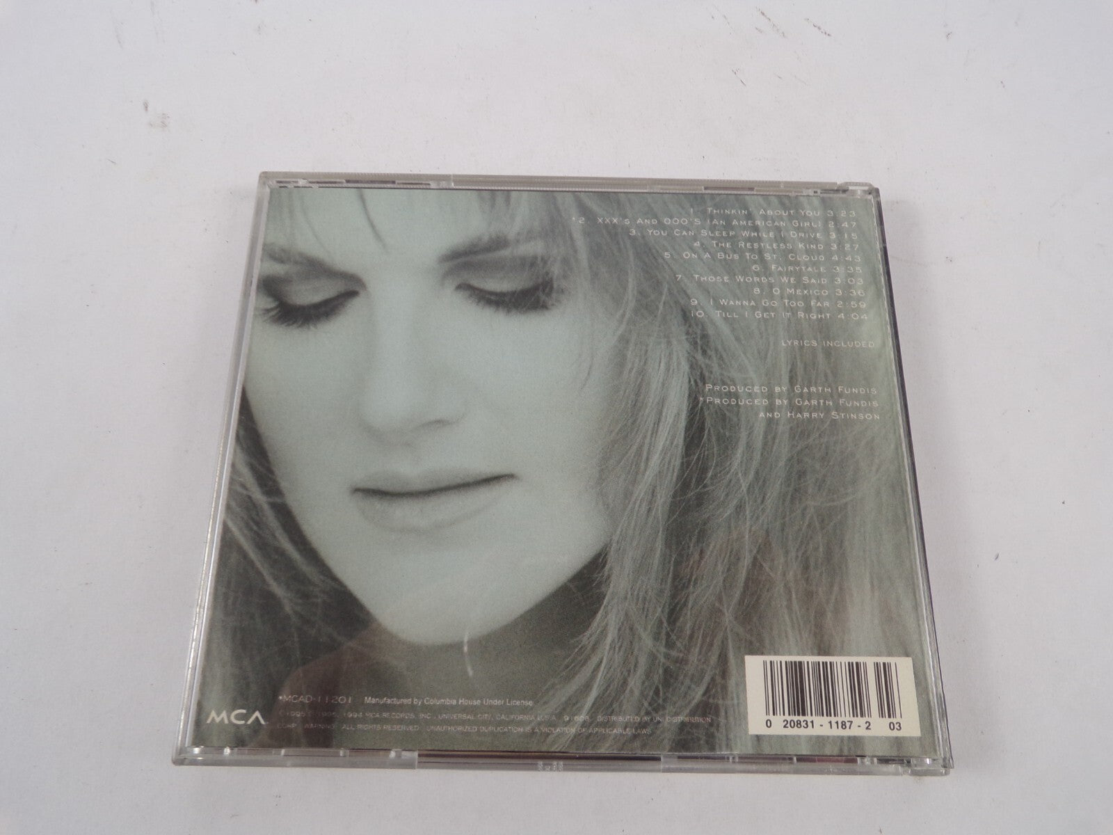 Trisha Year Wood Thinkin About You On A Bus To St Clouo I Wanna Go Too Far CD#39