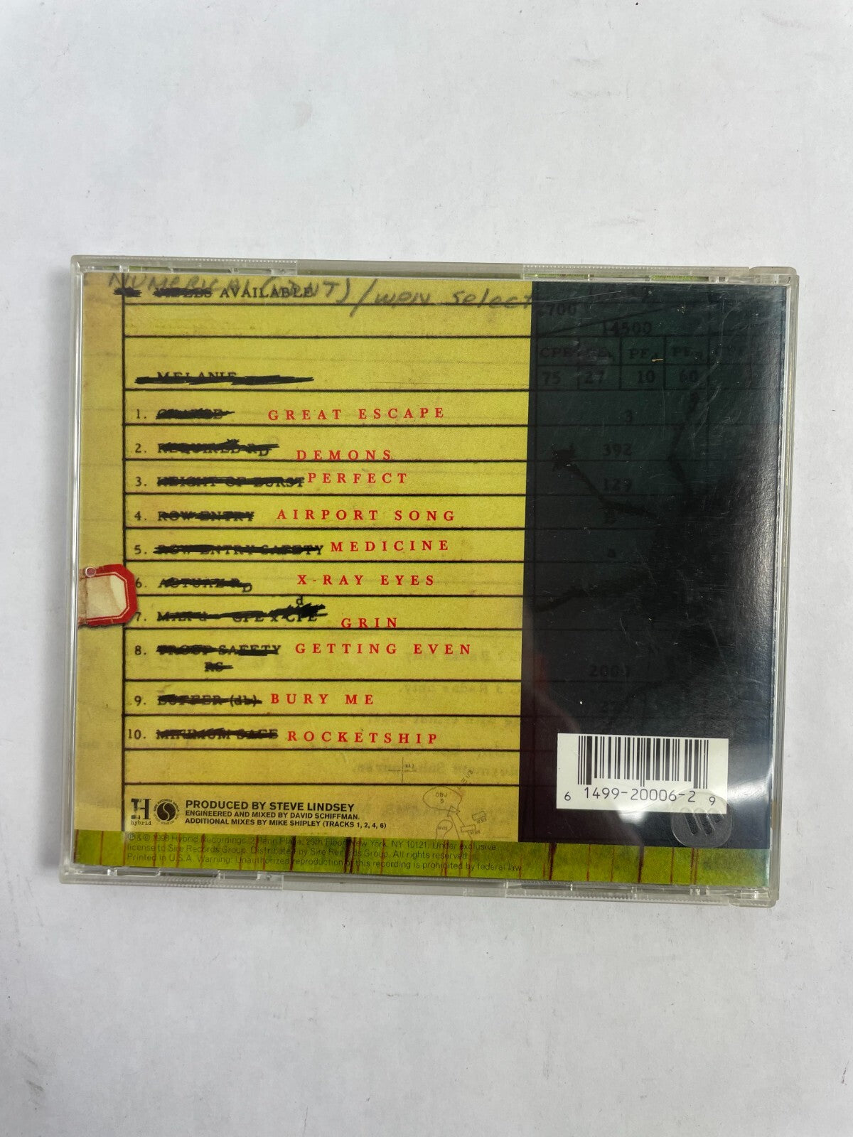 Guster Goldfly Great Escape Demons Perfect Airport Song Medicine #F-G