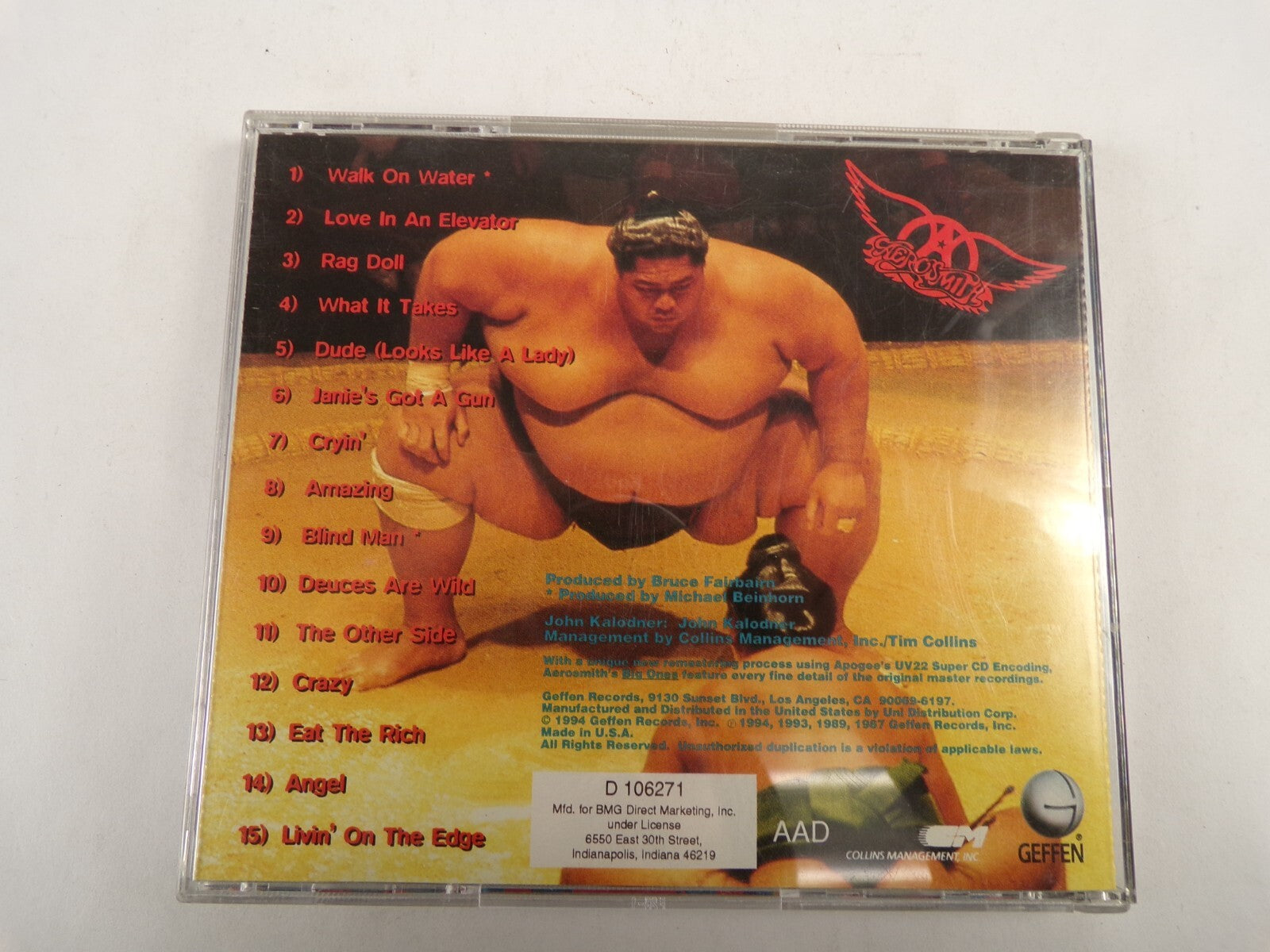 Aerosmith Big Ones Love In An Elevator Rag Doll What It Takes Amazing CD#53