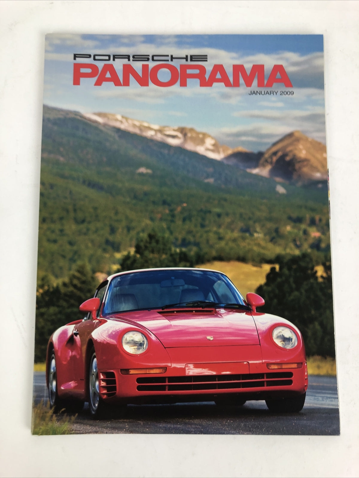 Porsche Panorama Magazine January 2009 Vol. 54 No. 1 Porsche Club of America VGC