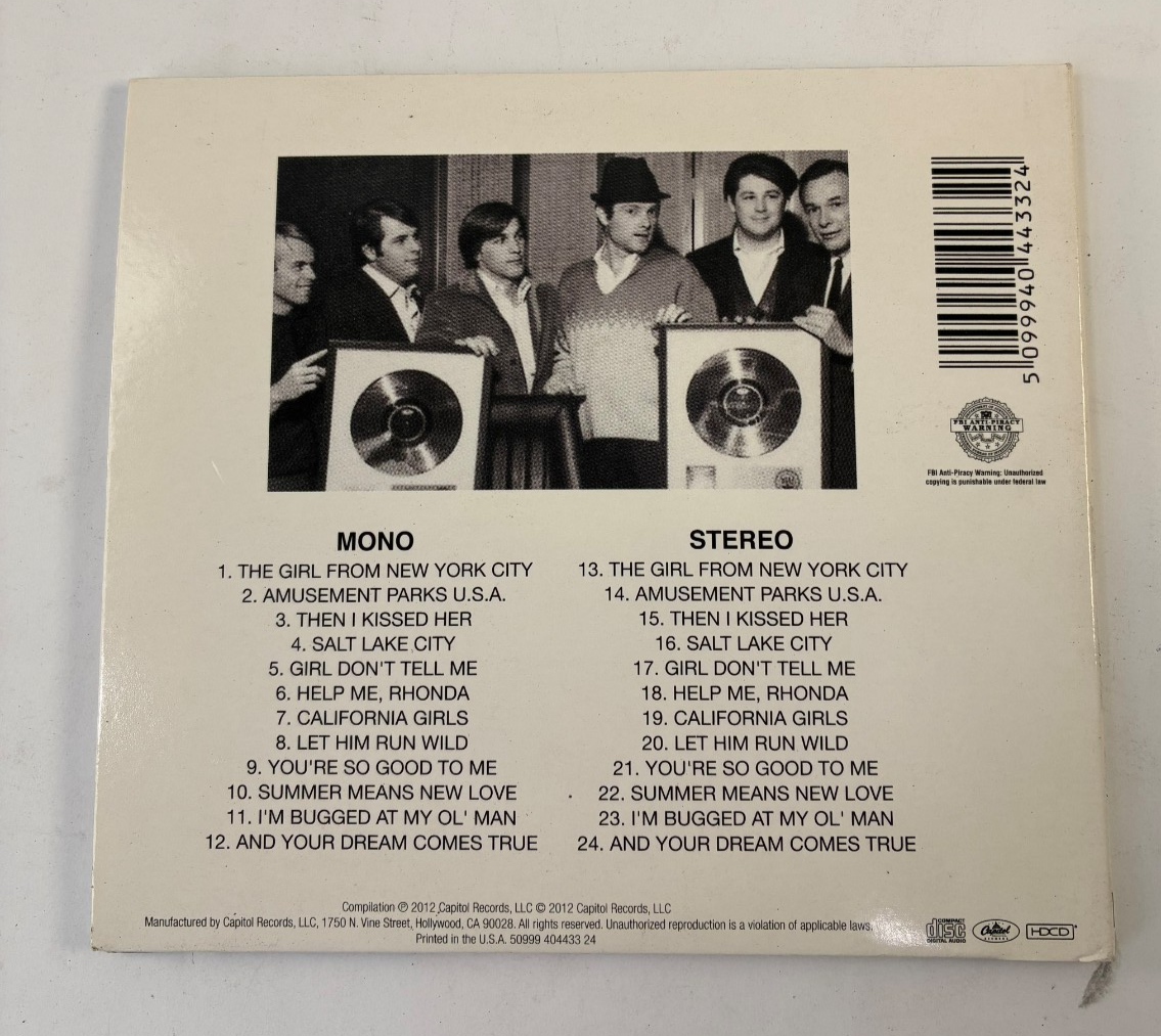 Summer Days And Summer Nights The Beach Boys Capitol CD 2012