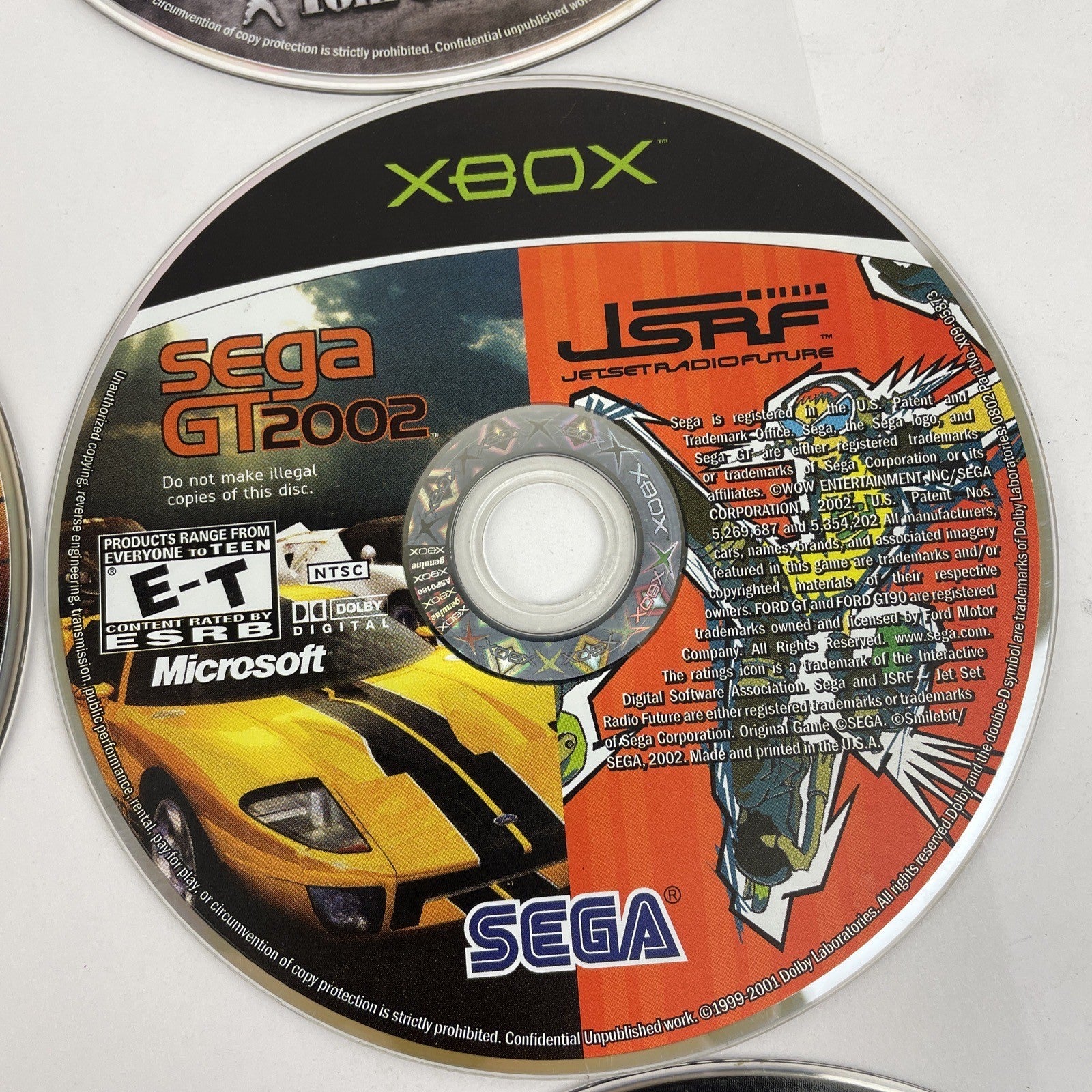 Lot of 8 Microsoft Xbox Video Games  Splinter Cell GT2000 007 AUF Ghost Recon ++