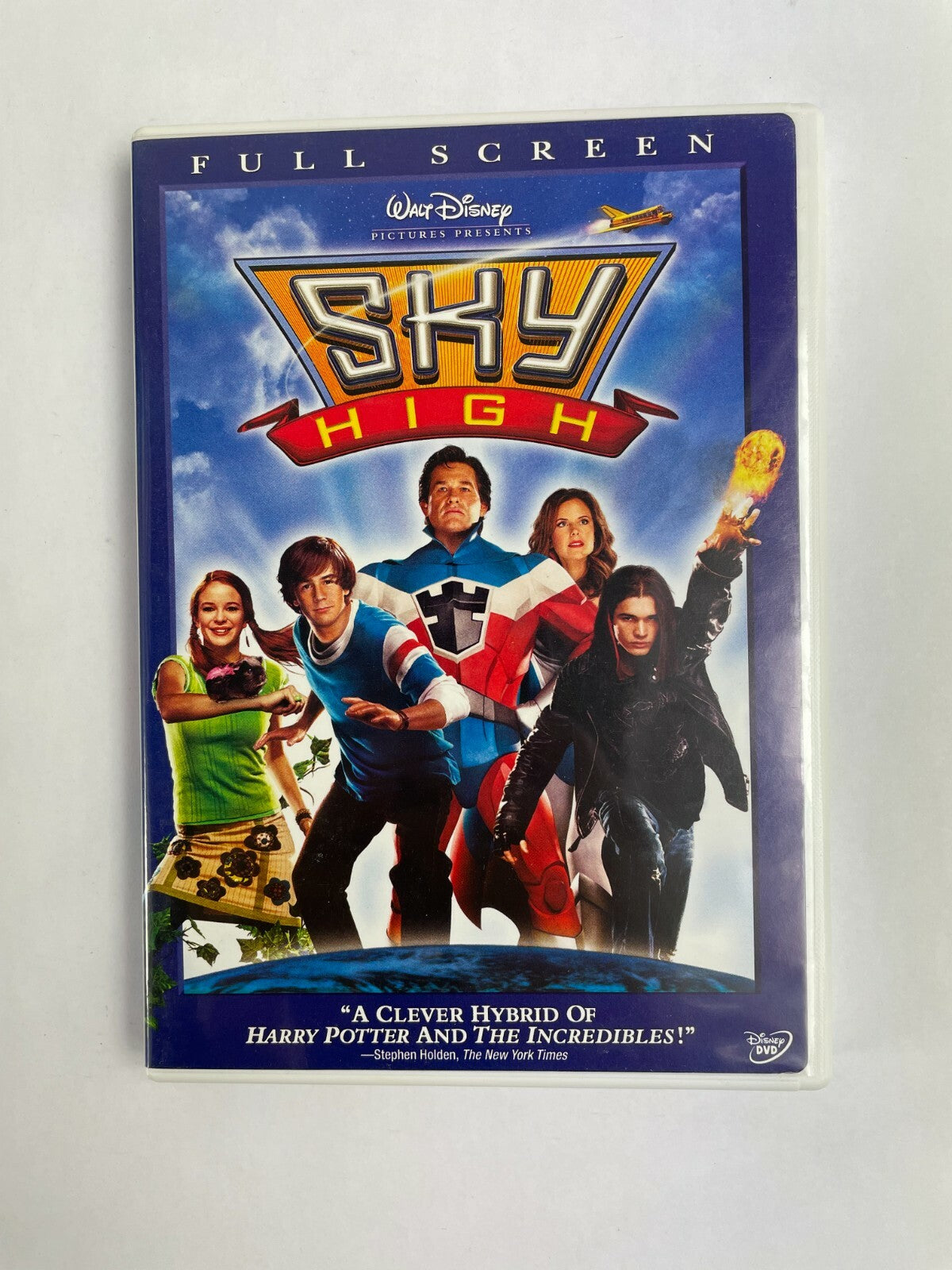 Disney's " Sky High "Kurt Russel Kelly Preston DVD Movies - Mint Disc Free Ship