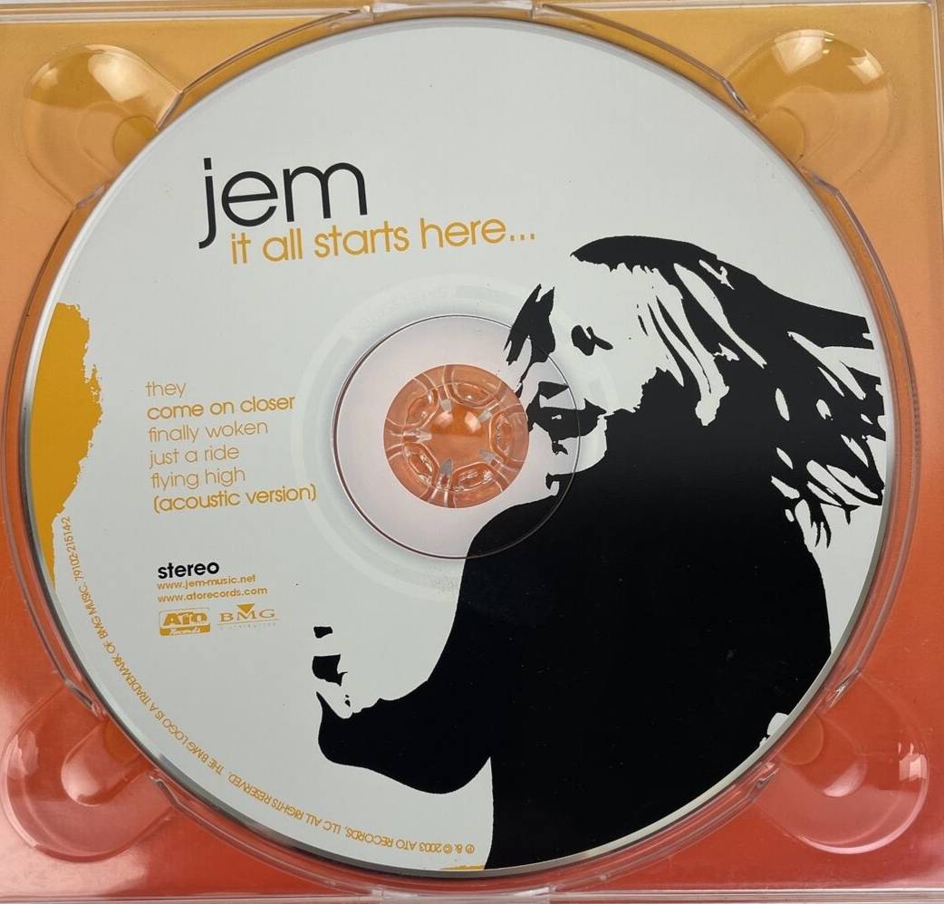 2 x Jem Sudio CD – It All Starts Here 2003 & Finally Woken 2005 - Trip Hop, Pop