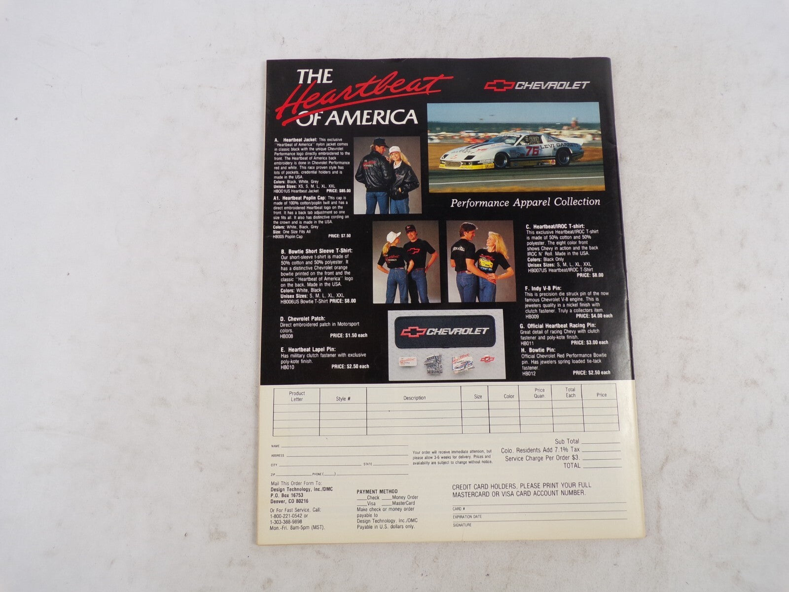 Febraury 1989 Chevrolet High Performance New Camaro Cowl- Induction Kit 63 Z-11