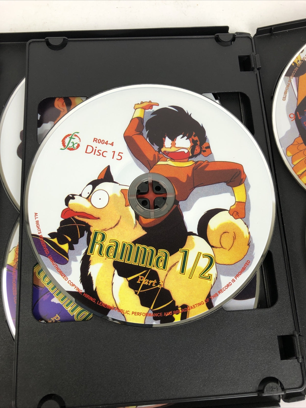 Ranma 1/2 Anime Series Part 3: Seasons 5+6 English Dubbed 6-Disc DVD EP: 89-136