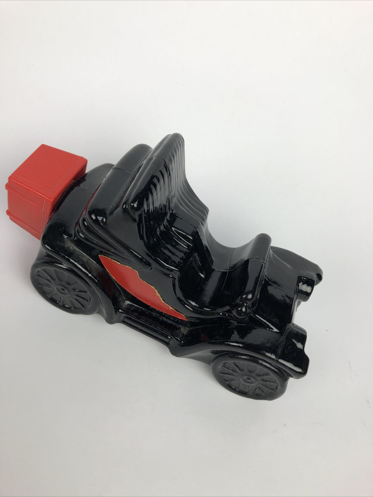 Rare ELECTRIC CHARGER AVON MODEL A CAR  AFTERSHAVE BOTTLE empty Black