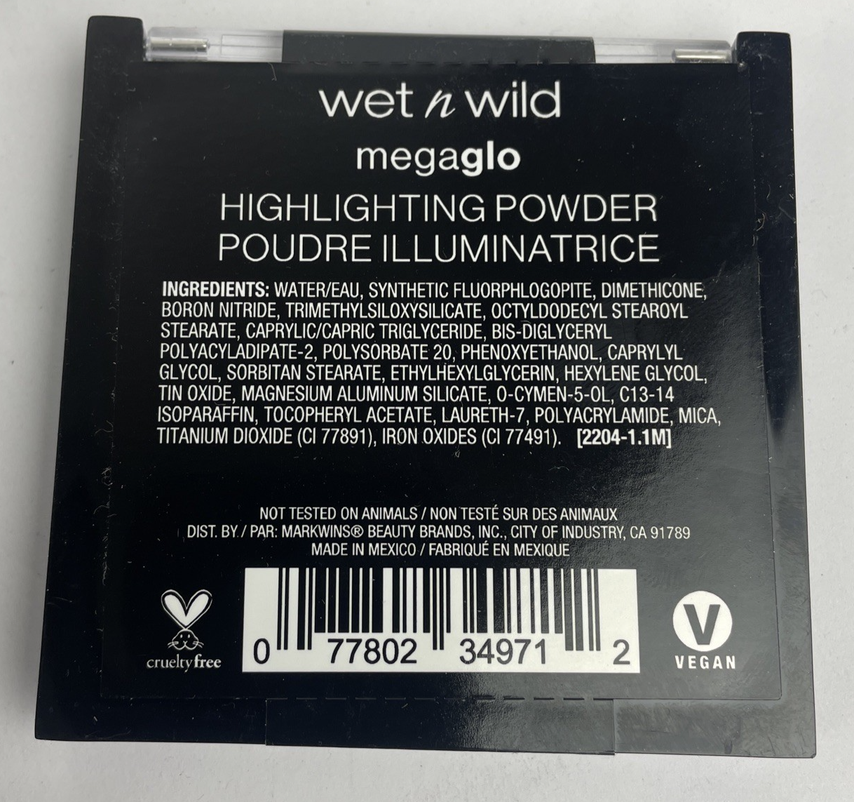 Wet n Wild MegaGlo Highlighting Powder, Blossom Glow 319B, 0.19 oz + NYX Glitter
