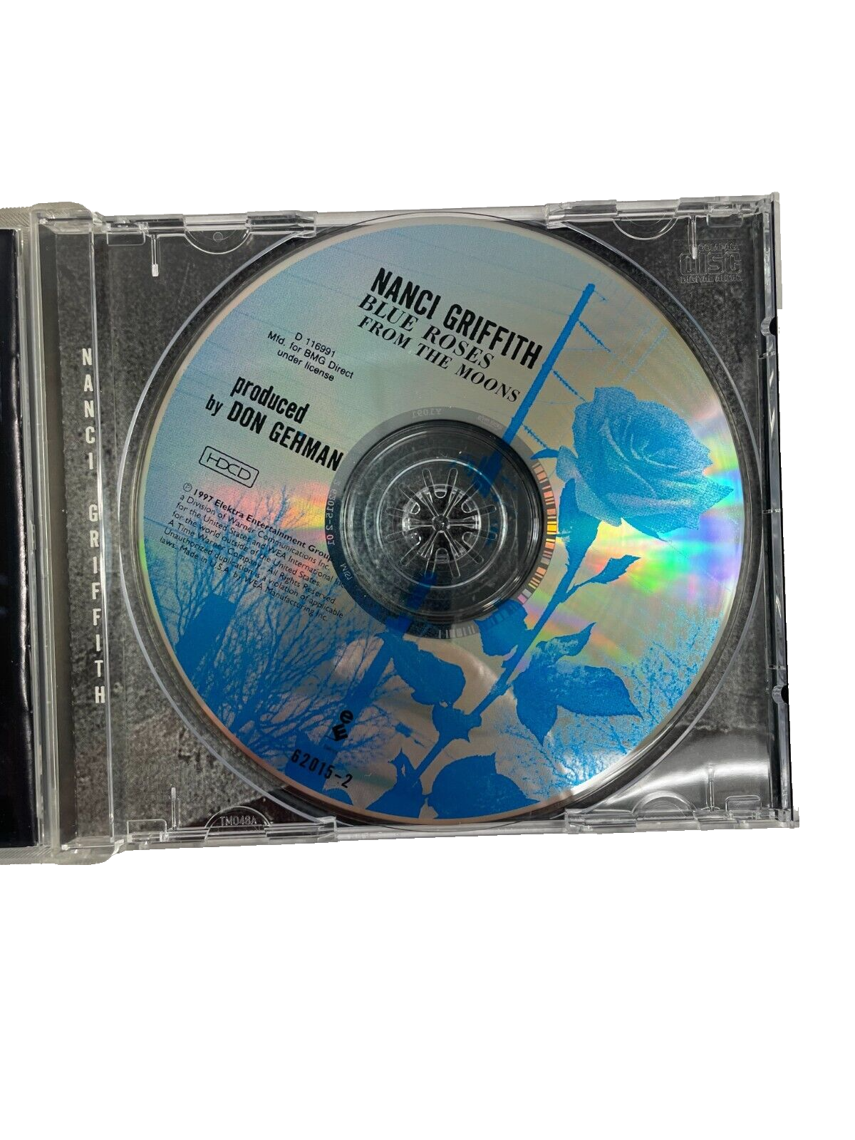 Blue Roses From The Moons Nanci Griffith Two For The Road Battlefield #F-G