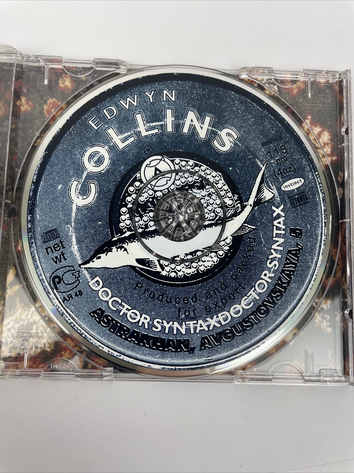 Edwyn Collins Doctor Syntax Audio CD [US Bonus Tracks - April 2003, Instinct) #1