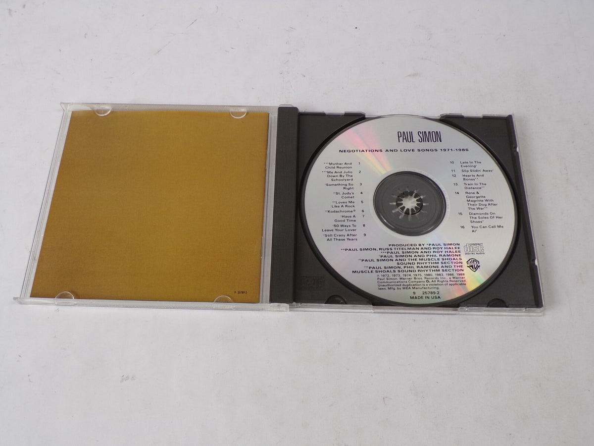 Paul Simon Necotiations And Love Songs Mother And Child Reunion And Julio CD#41