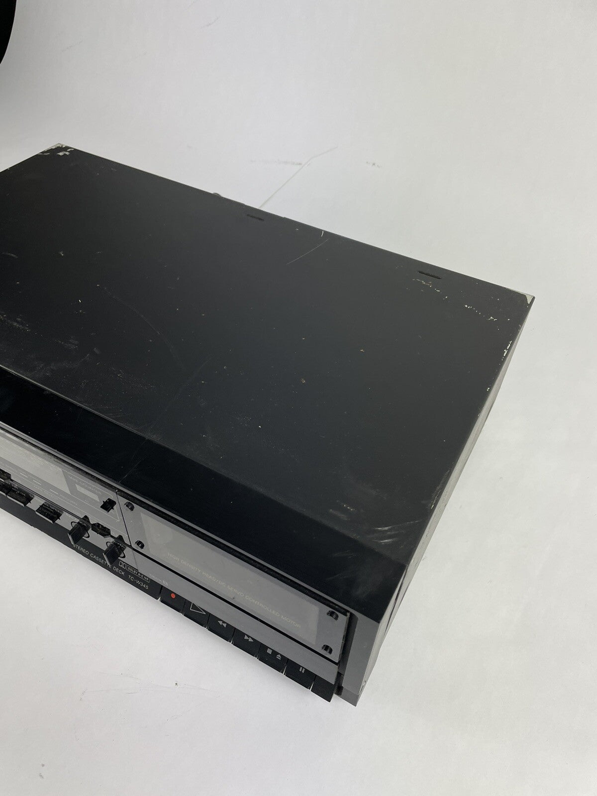 Sony Cassette Deck TC-W345 - For Parts or Repair Pls Read Description