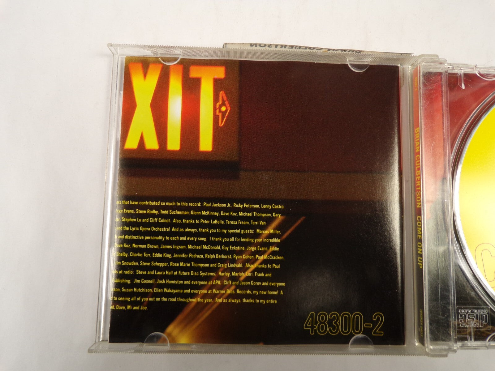 Come On Up Brian Culbertson Intro Say What Midnight What Up B CD#54