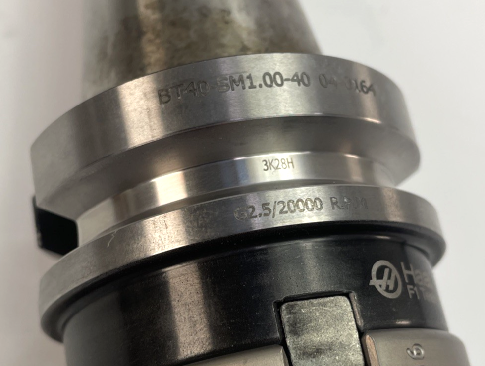 OEM Haas BT40 ER32-100 collet chuck 04-0150 G2.5 25000 RPM