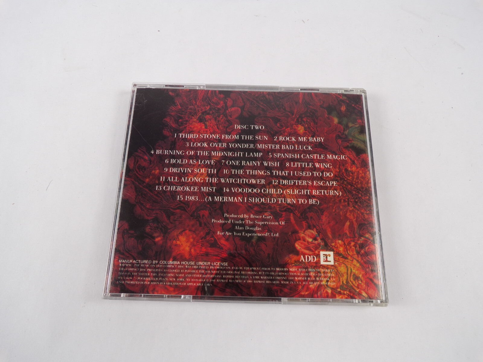 Lifelines The Jimi Hendrix Story Third Stone From The Sun Rock Me Baby Look CD#5