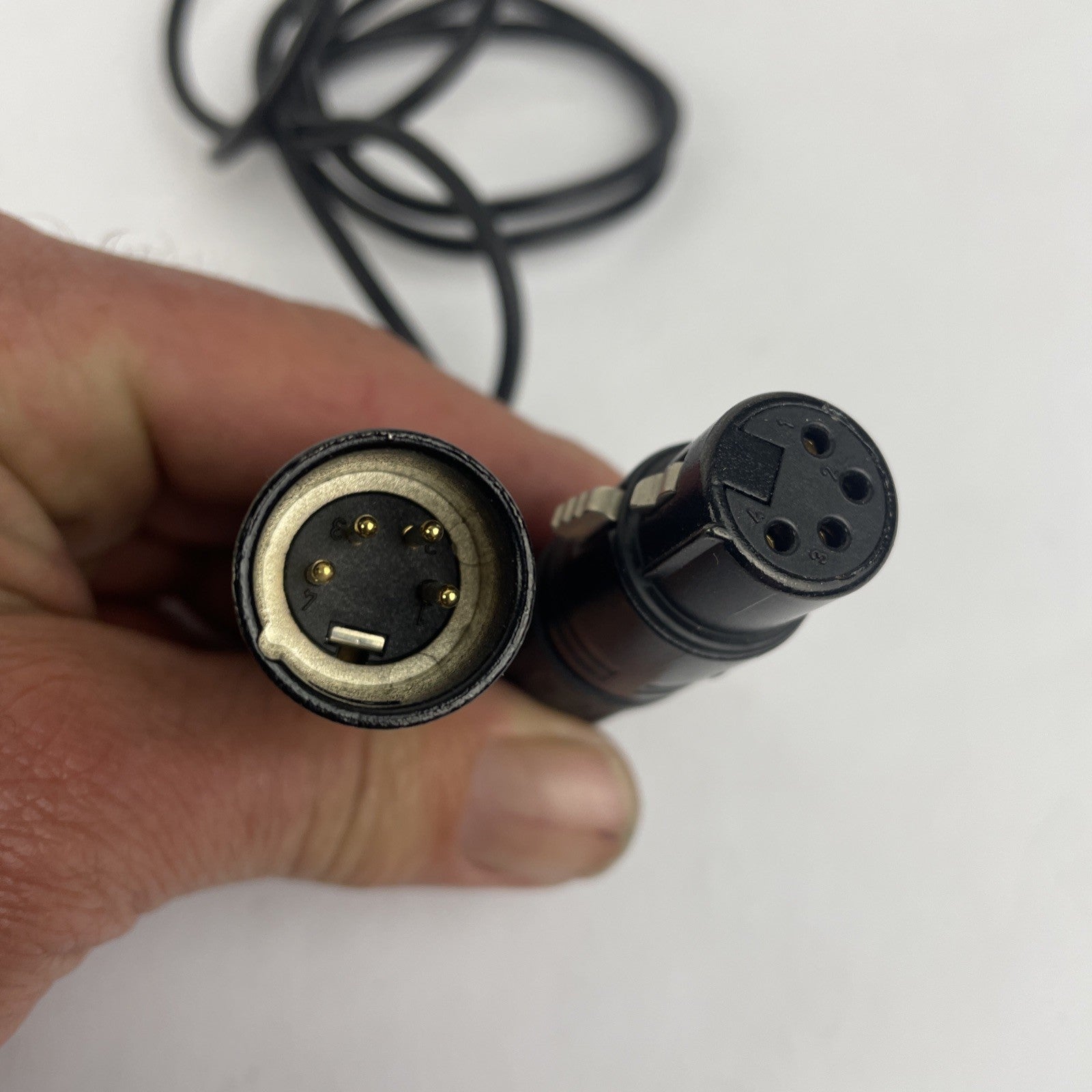 Neutrik Gold 4 Pin XLR Male - Neutrik XLR 4 Pin Female Connection Audio Cable 49