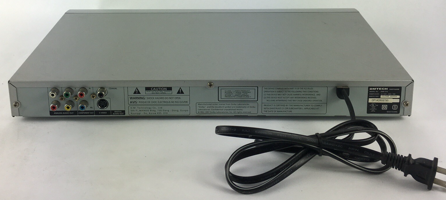 DMTECH DVD CP MP4 Player  DMP-310
