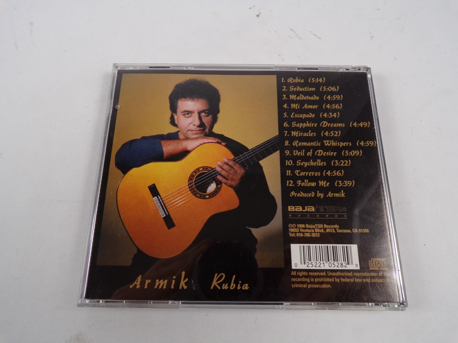 Armik Rubia Miracles Seychelles Follow Me Seduction Maldonado Mi Amor CD#48
