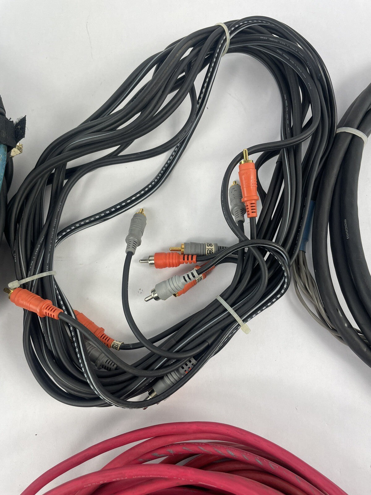 Lot of 8 Audio Snakes - XLR / TRS / Switchcraft  M642 / Neutrik Whirlwind