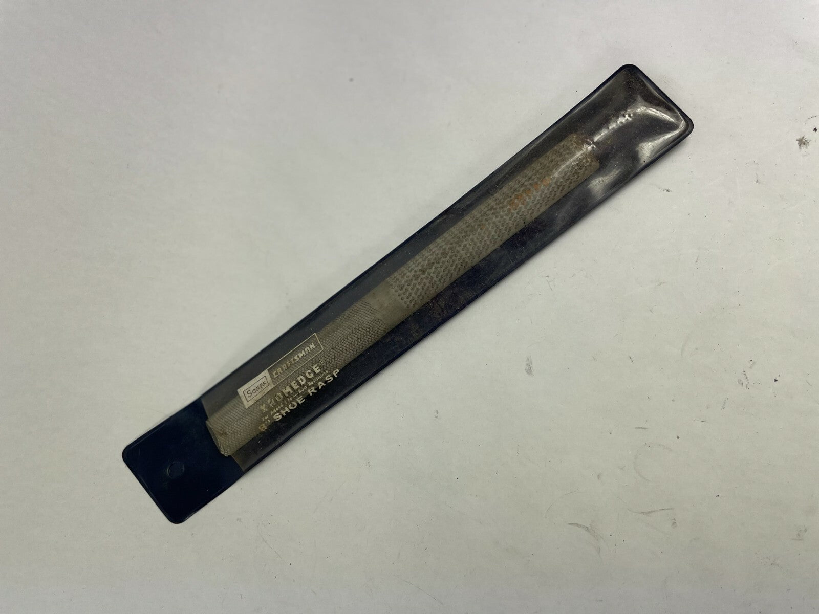Sears Craftman 8 Inch Shoe Rasp Kromedge File Cut Rasp Cut  Heavy Duty Rigid