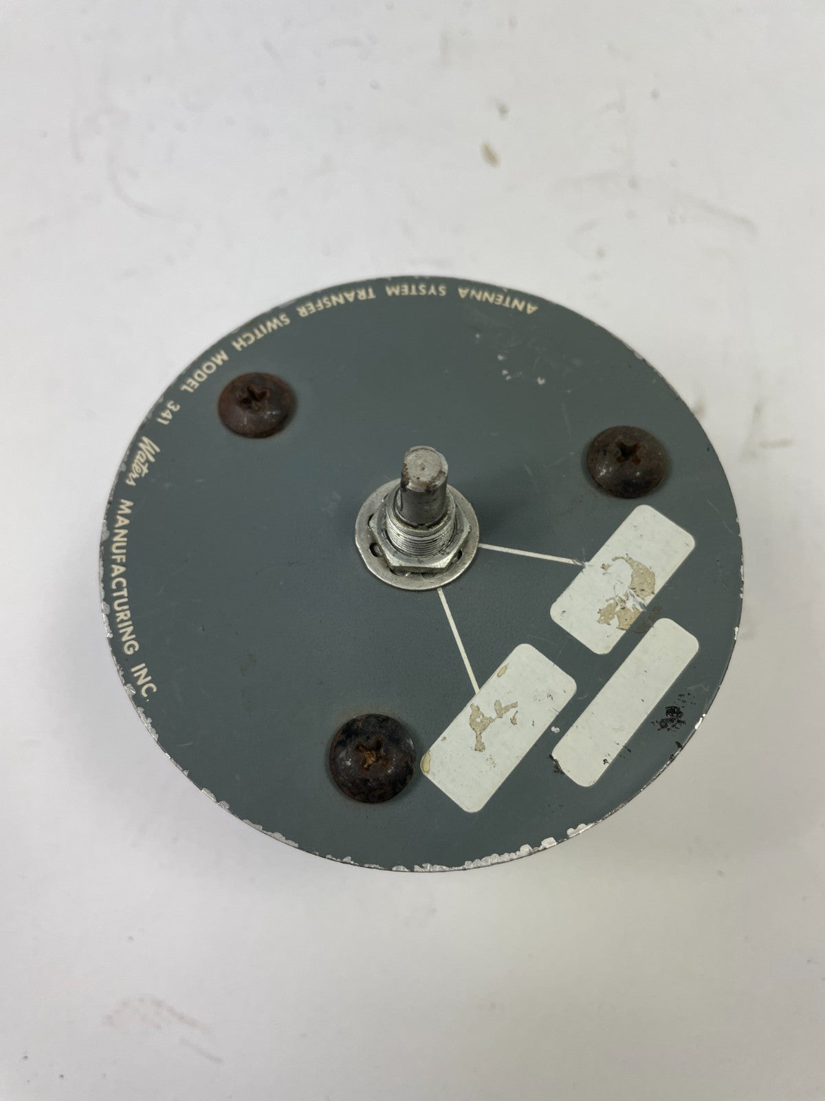 Waters Manufacturing Model 341 antenna system transfer switch