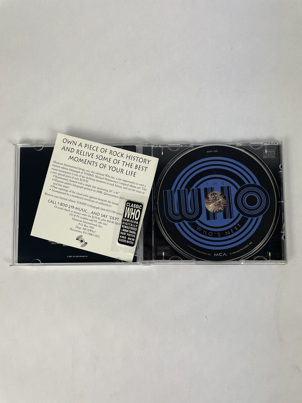 THE WHO - Who's Next CD Canadian Import    #5 