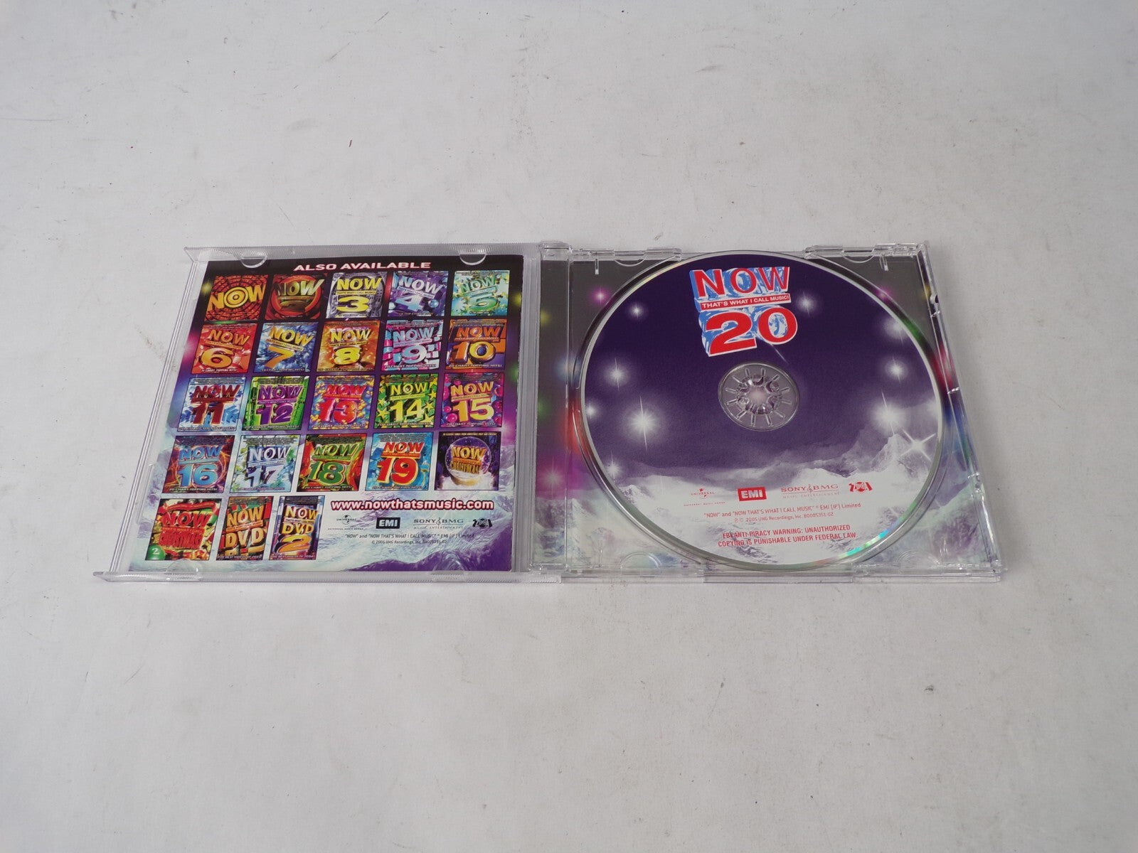 Now That's What I Call Music! 20 Missy Elliott Ciara Fat Man Scoop Black CD#62