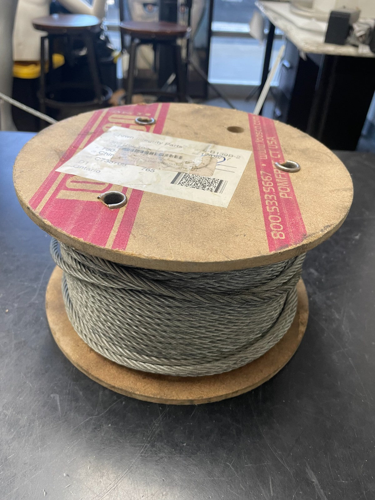 Crown Integrity Parts Aircraft Cable Galvanized Steel Wire Rope 383189-100 50-10