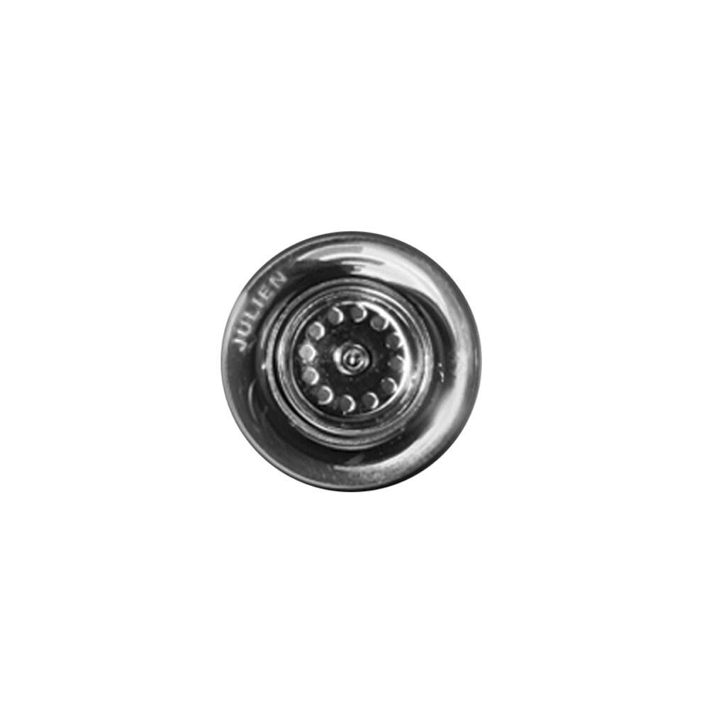 Julien 2" 100 086 Heavy Duty Brass Sink Strainer Polished Chrome