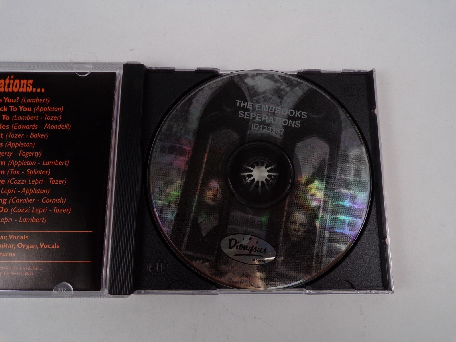 The Embrooks Separations Venus At Night Separations Fight Fire CD#39