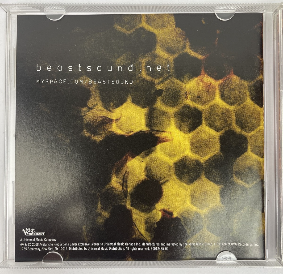 Beast,Beast, - ( Digital Audio CD Compact Disc ) 2008  Promo Copy - #2