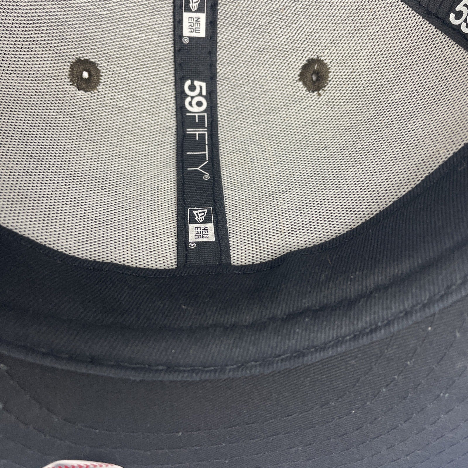 San Diego SD Padres Hat Fitted 7 1/4 Dark Brown New Era 59Fifty Genuine MLB