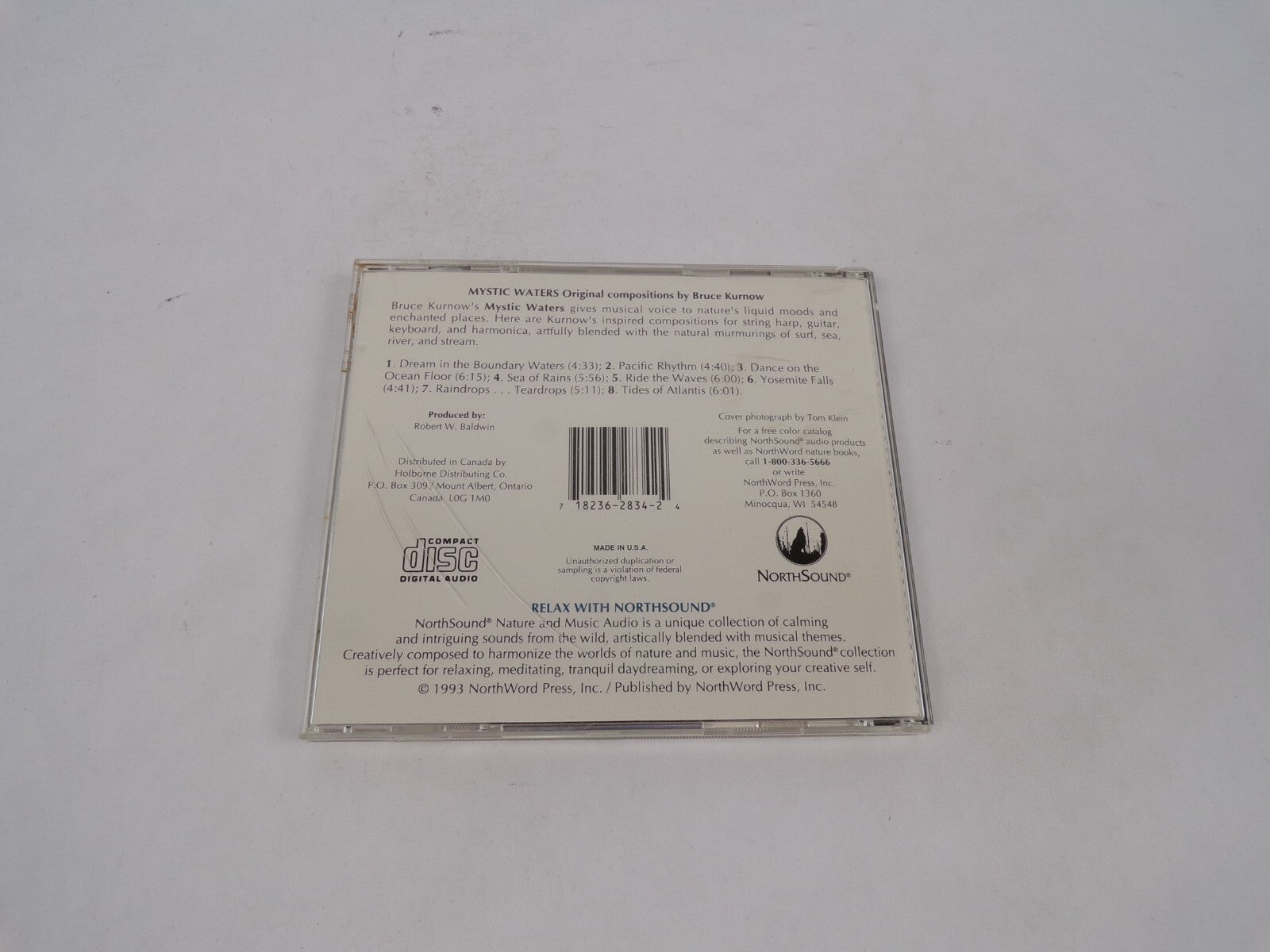 Elements Of Nature Series Mystic Waters Original Compositions By Bruce CD#69