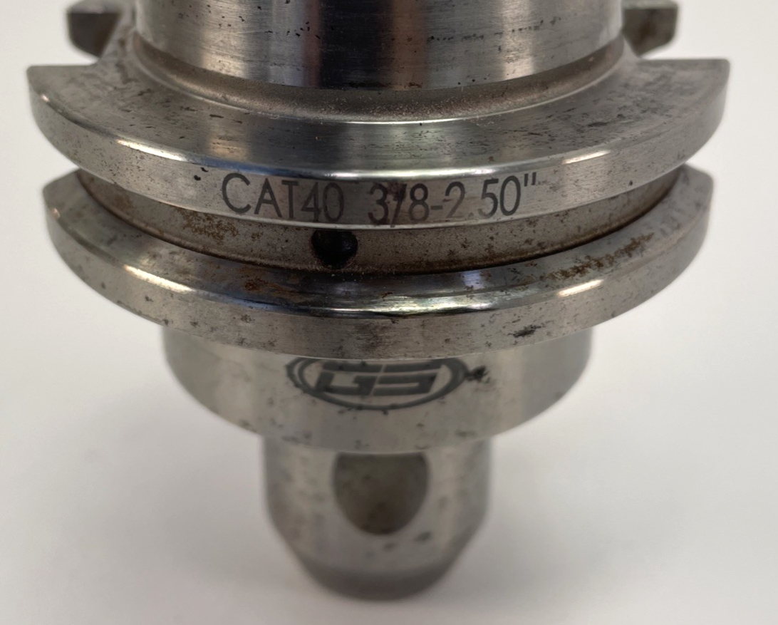 Sowa GS Tooling CAT40 3/8" x 2.50" End Mill Holder CNC USST 7551H Pull Stud