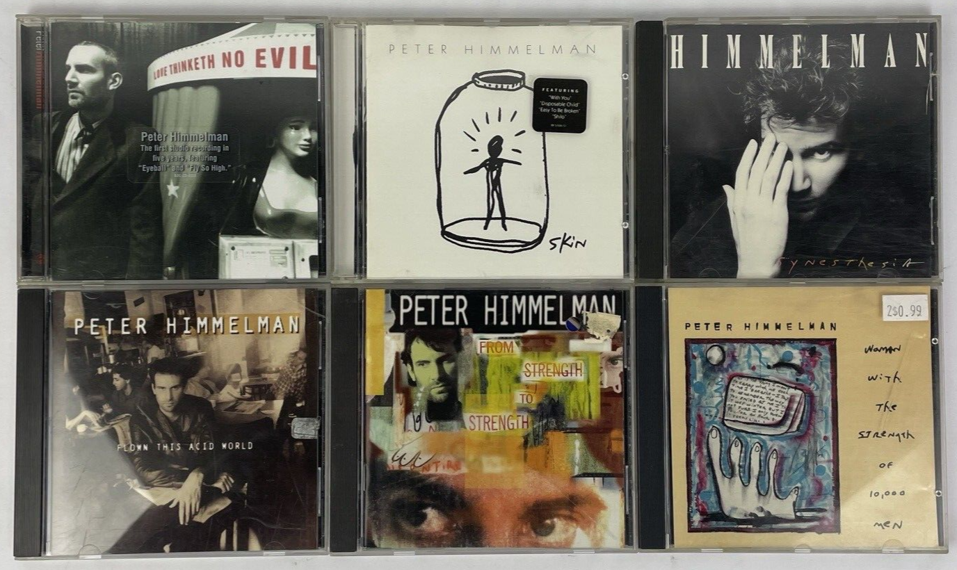 Peter Himmelman Music Collection - 6 x Digital Audio CD Lot - See Description