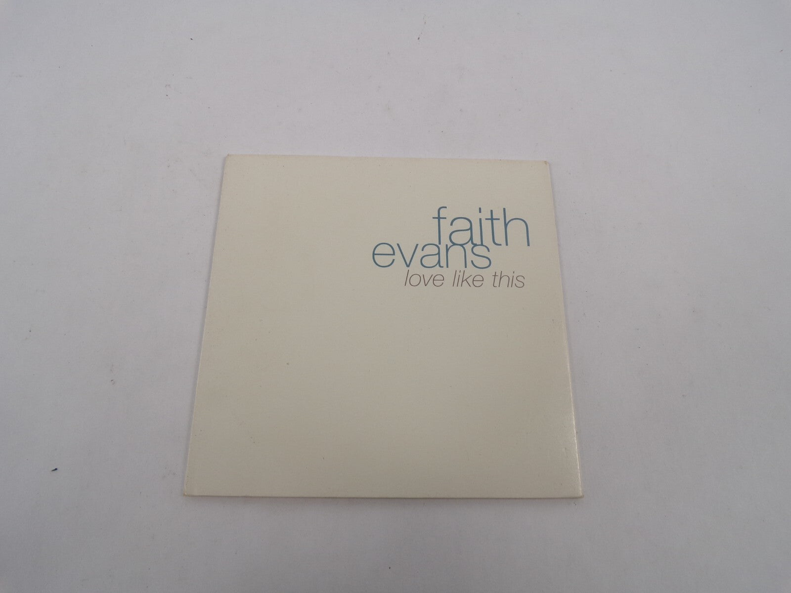 Faith Evans Love Like This Love Like This Sunny Days Caramel Kisses My FirsCD#28