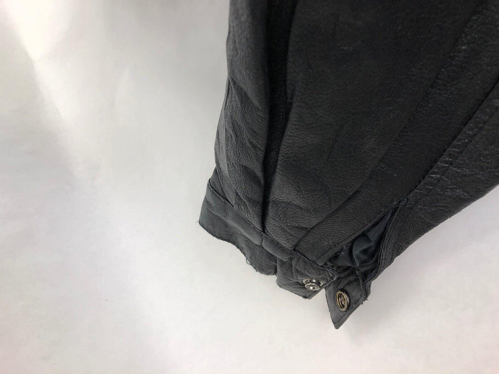 First Manufacturing Thinsulate Leather Motorcycle Jacket Black Medium * Warm *