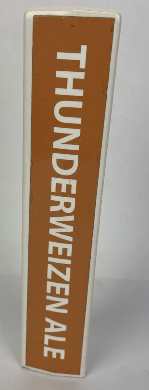 Beer Tap Handle Lightning Thunderweizen Ale Beer Tap Handle Man Cave Ceramic