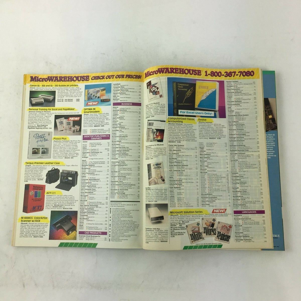 November 1991 PC Magazine Pinter Block Buster! We Review 106 Printers