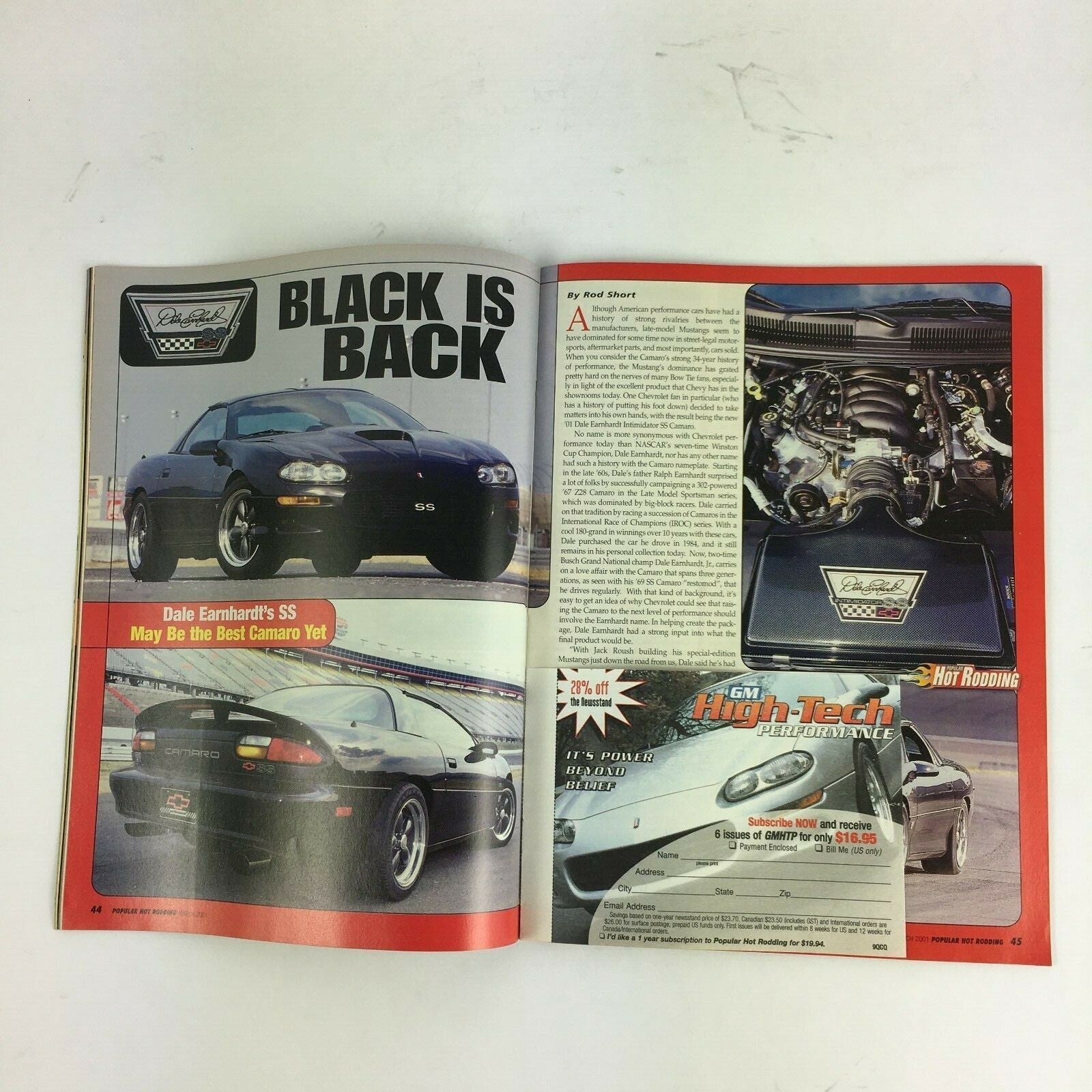 March 2001 Hot Rodding Magazine Stand On It! Blowers Dominate Street Legal's Big