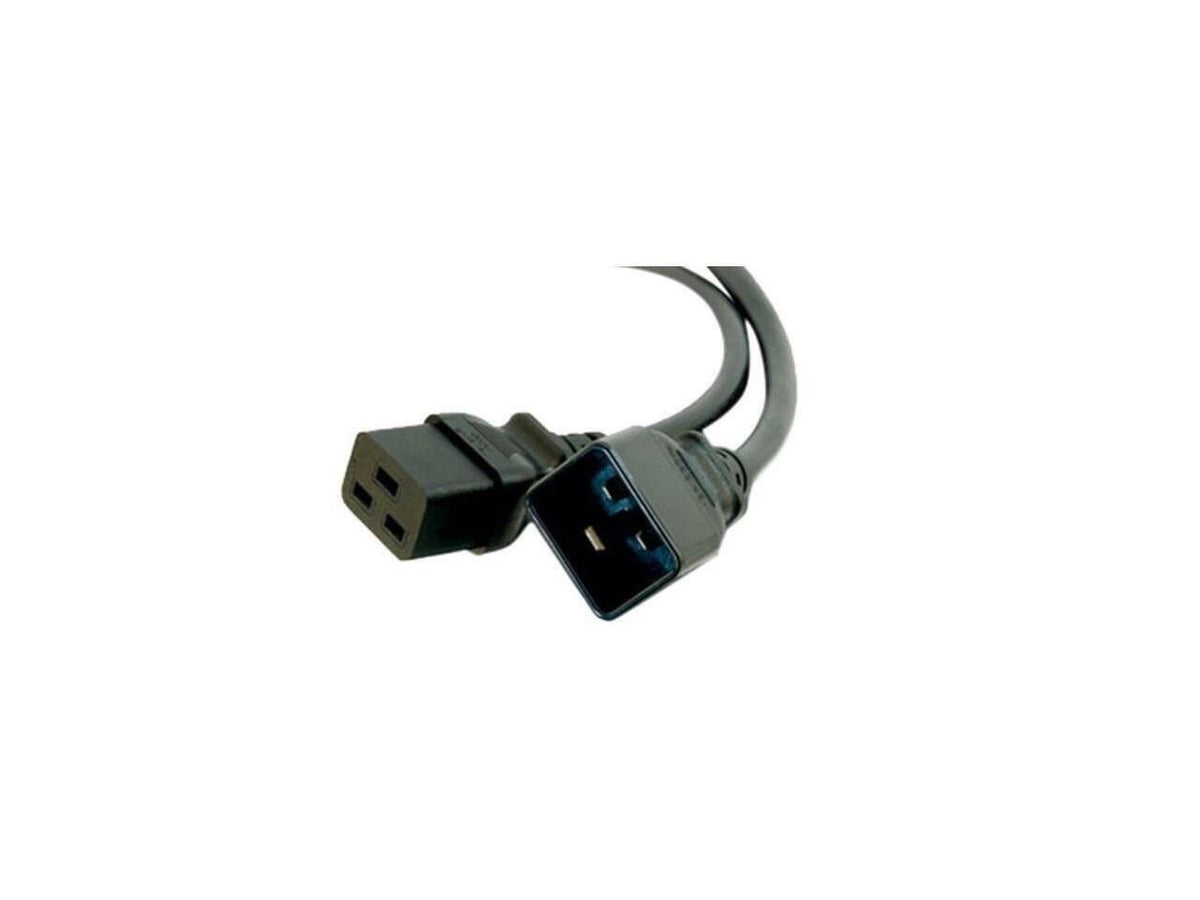 C2G 10341 14 AWG 250 Volt Power Cord - C14 to C15, TAA Compliant, Black 6 Feet