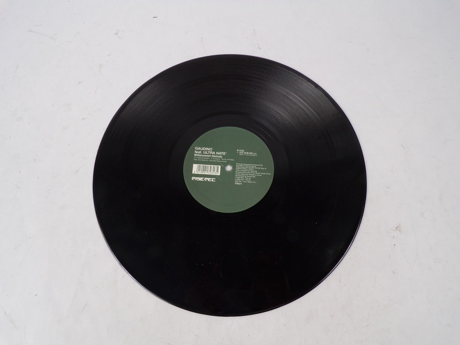 Gaudino feat.Ultra Nate Bittersweet Melody KTF Vocal Remix Vinyl Record