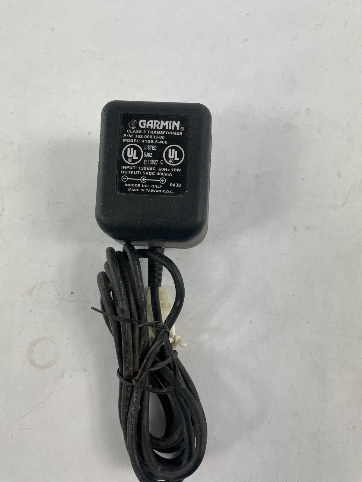 Geniune Garmin 41DR-5-400 Output 5 V 0.40 A Power Supply Adapter B01
