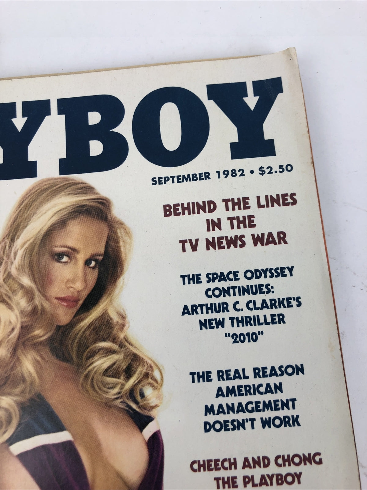 Playboy magazine September 1982 Connie Brighton Girls of the Big 8 College Girls