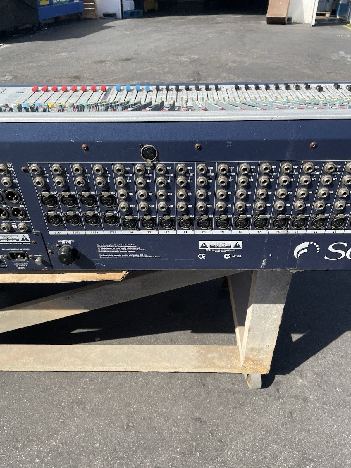 Soundcraft MH2 48 Channel Console - 48 Mono 4 Stereo 10 Aux 8 Groups 4 Matrix