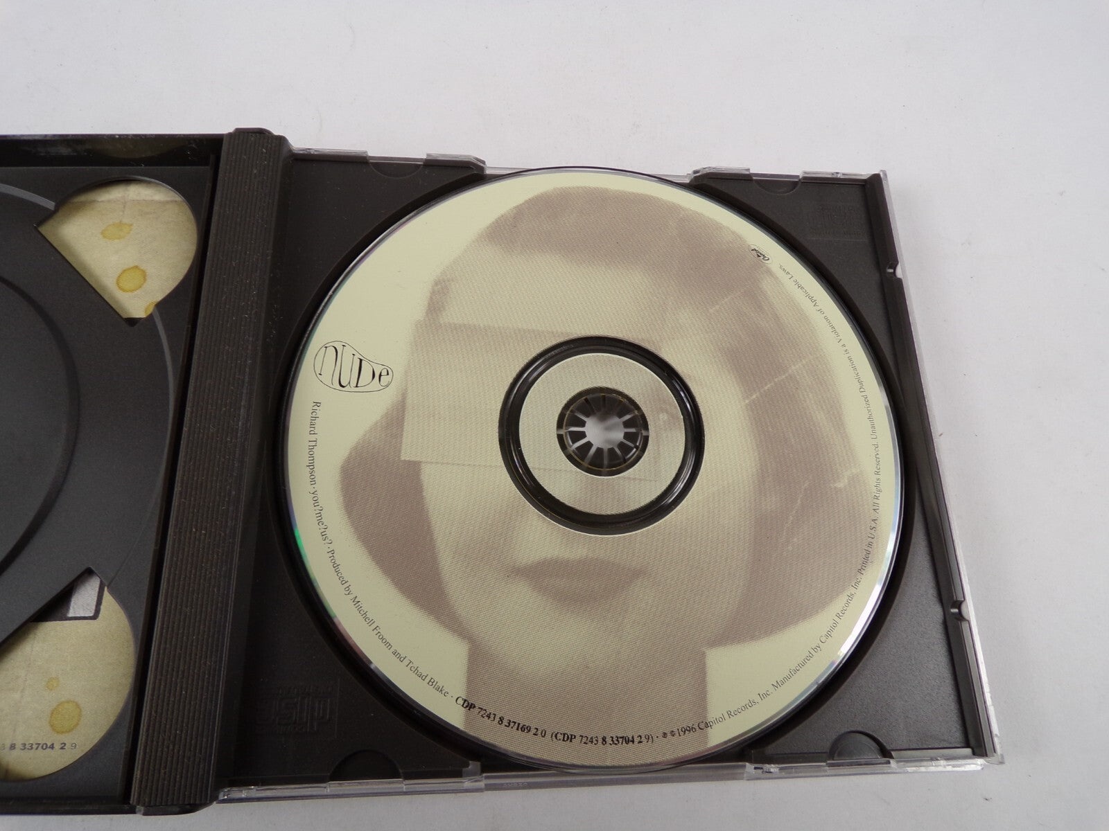 Richard Thompson You Me Us Capitol Compact Disc Razor Dance  CD#35
