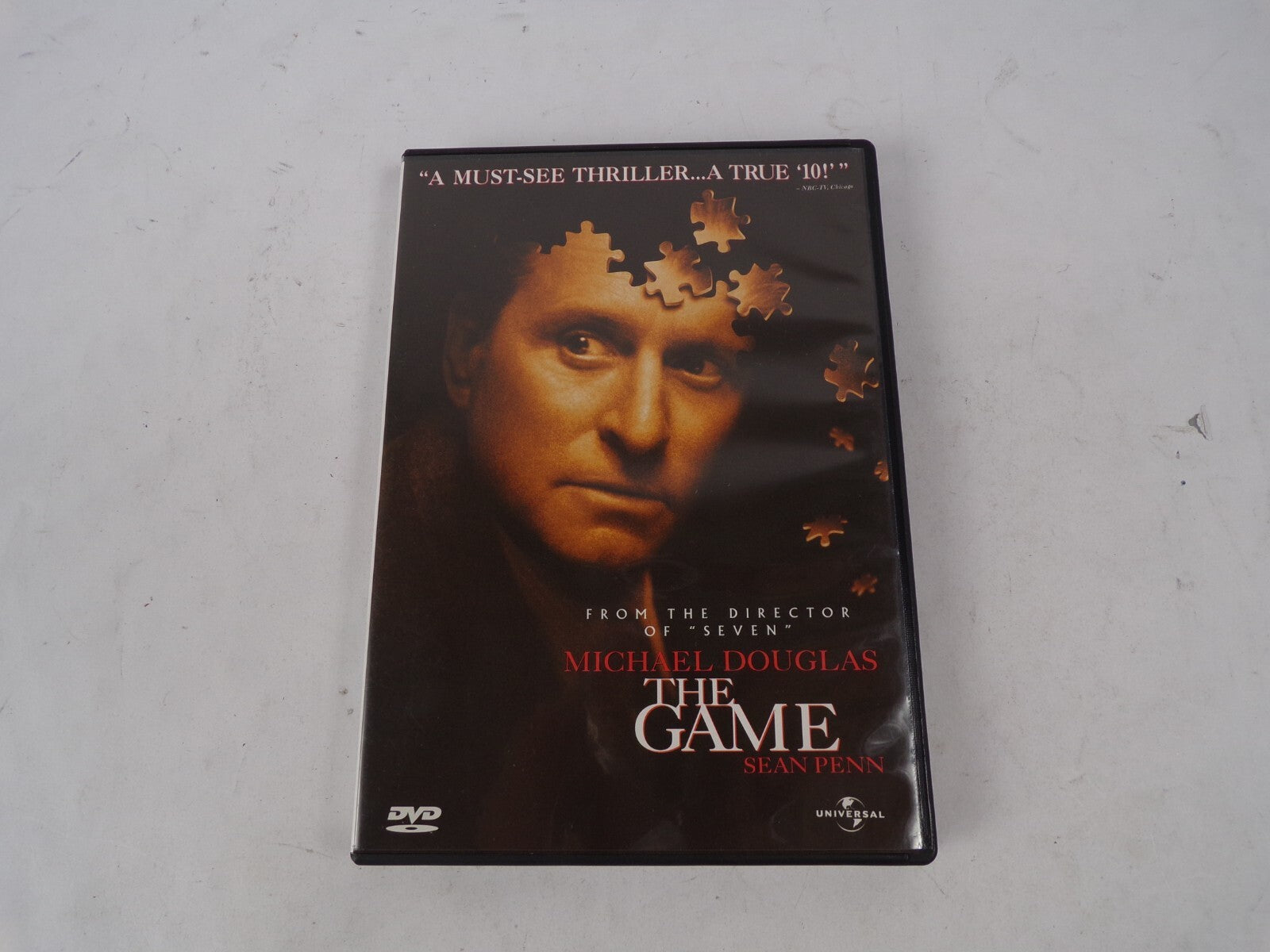 Michael Douglas The Game Sean Penn "A Must-See Thriller A Ture '10!" DVD Movies