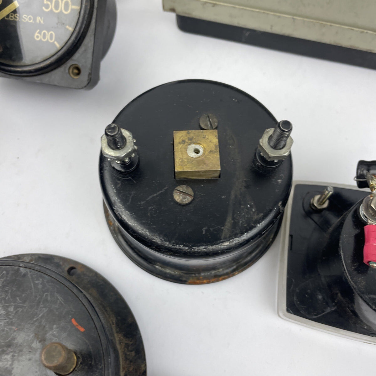 Vintage Lot Regulators and Gauges Meters Steampunk Industrial Simpson Motorola