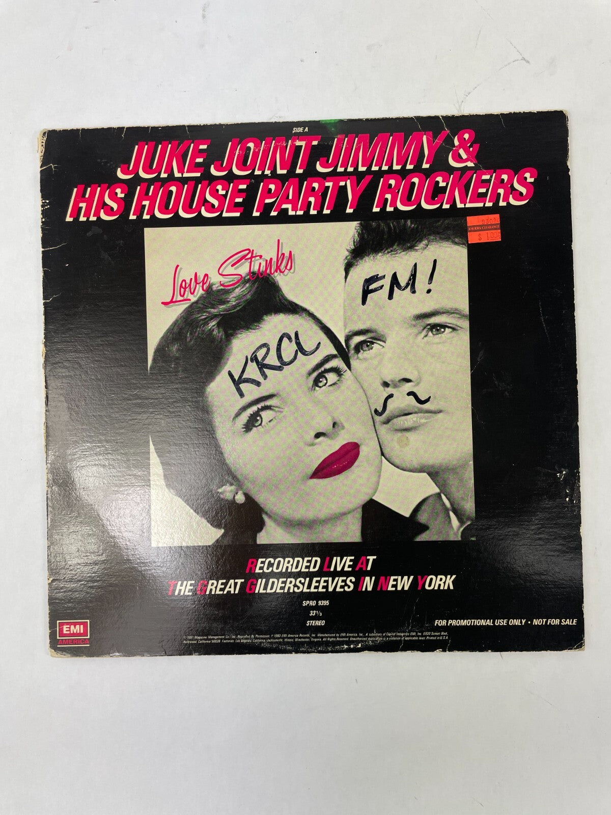 The J Geils Band From The Emi America Lp Love Stinks Juke Joint Vinyl Record