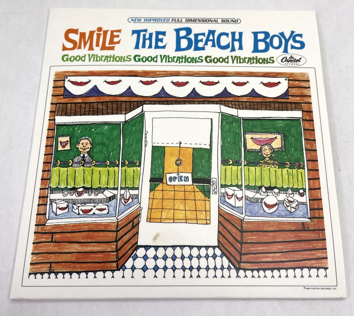 The Beach Boys – Smile Sessions - 2 x CD Poster Pin 36 Page Book Box - Near Mint
